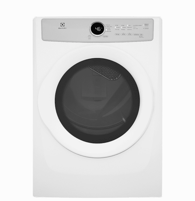 Electrolux EFDE317TIW Front Load Electric Dryer With 5 Cycles - 8.0 Cu. Ft.