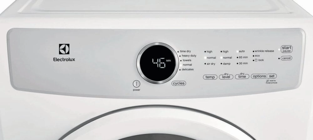 Electrolux EFDE317TIW Front Load Electric Dryer With 5 Cycles - 8.0 Cu. Ft.