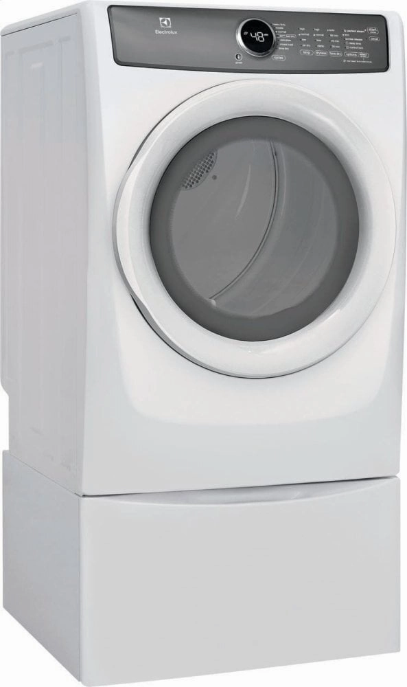 Electrolux EFME427UIW Front Load Perfect Steam&#8482; Electric Dryer With 7 Cycles - 8.0 Cu. Ft.