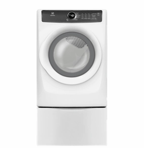 Electrolux EFME427UIW Front Load Perfect Steam&#8482; Electric Dryer With 7 Cycles - 8.0 Cu. Ft.