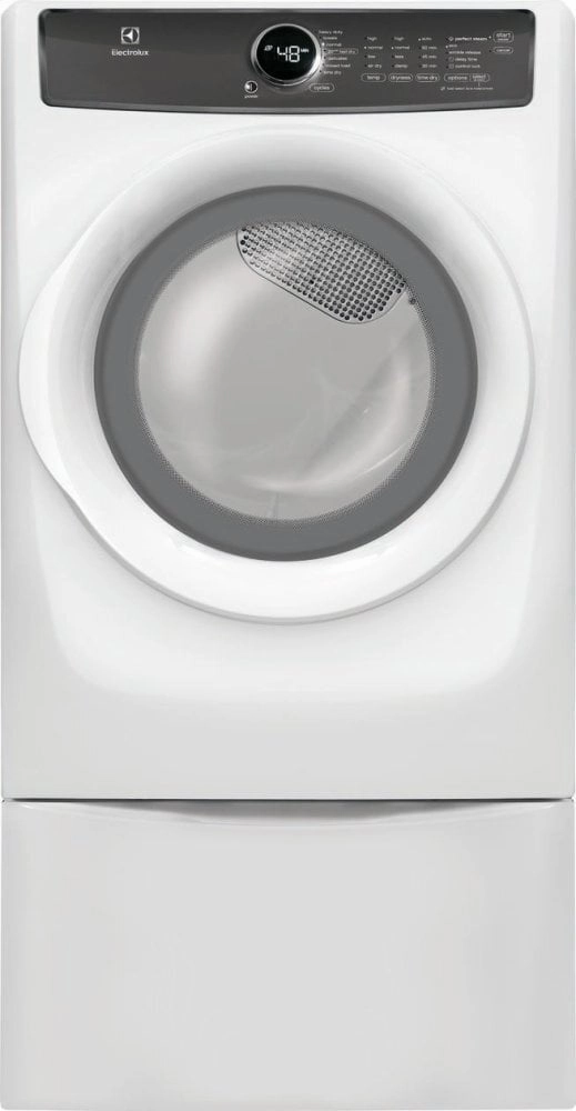Electrolux EFME427UIW Front Load Perfect Steam&#8482; Electric Dryer With 7 Cycles - 8.0 Cu. Ft.
