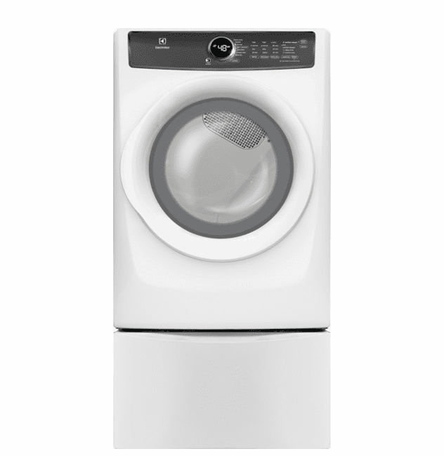 Electrolux EFME427UIW Front Load Perfect Steam&#8482; Electric Dryer With 7 Cycles - 8.0 Cu. Ft.