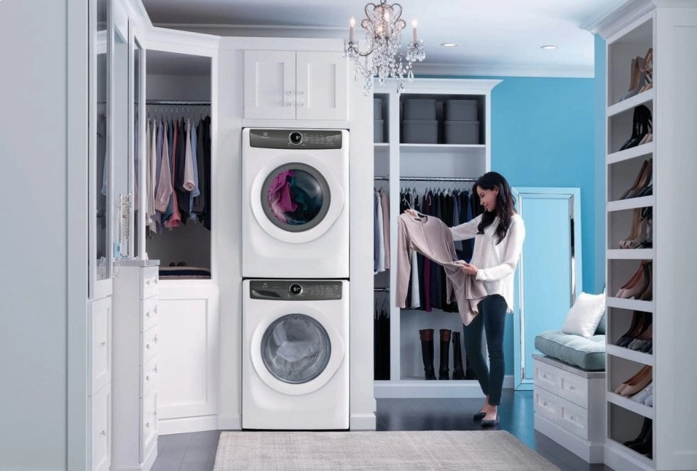 Electrolux EFME427UIW Front Load Perfect Steam&#8482; Electric Dryer With 7 Cycles - 8.0 Cu. Ft.