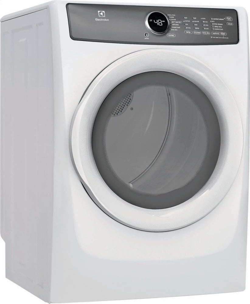Electrolux EFME427UIW Front Load Perfect Steam&#8482; Electric Dryer With 7 Cycles - 8.0 Cu. Ft.
