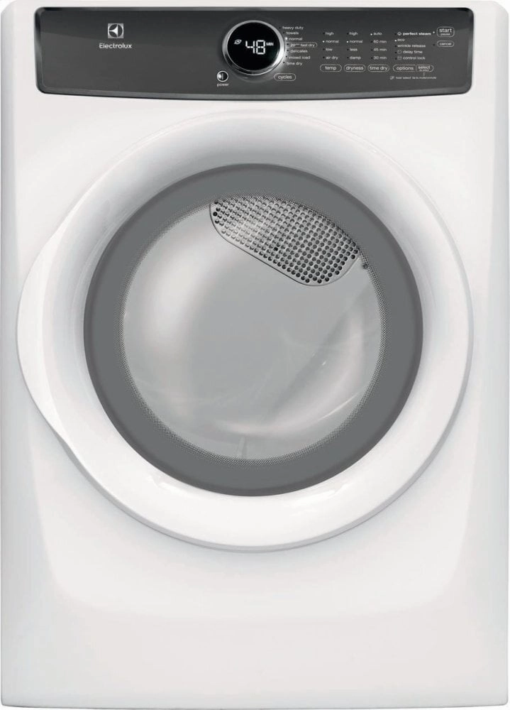 Electrolux EFME427UIW Front Load Perfect Steam&#8482; Electric Dryer With 7 Cycles - 8.0 Cu. Ft.