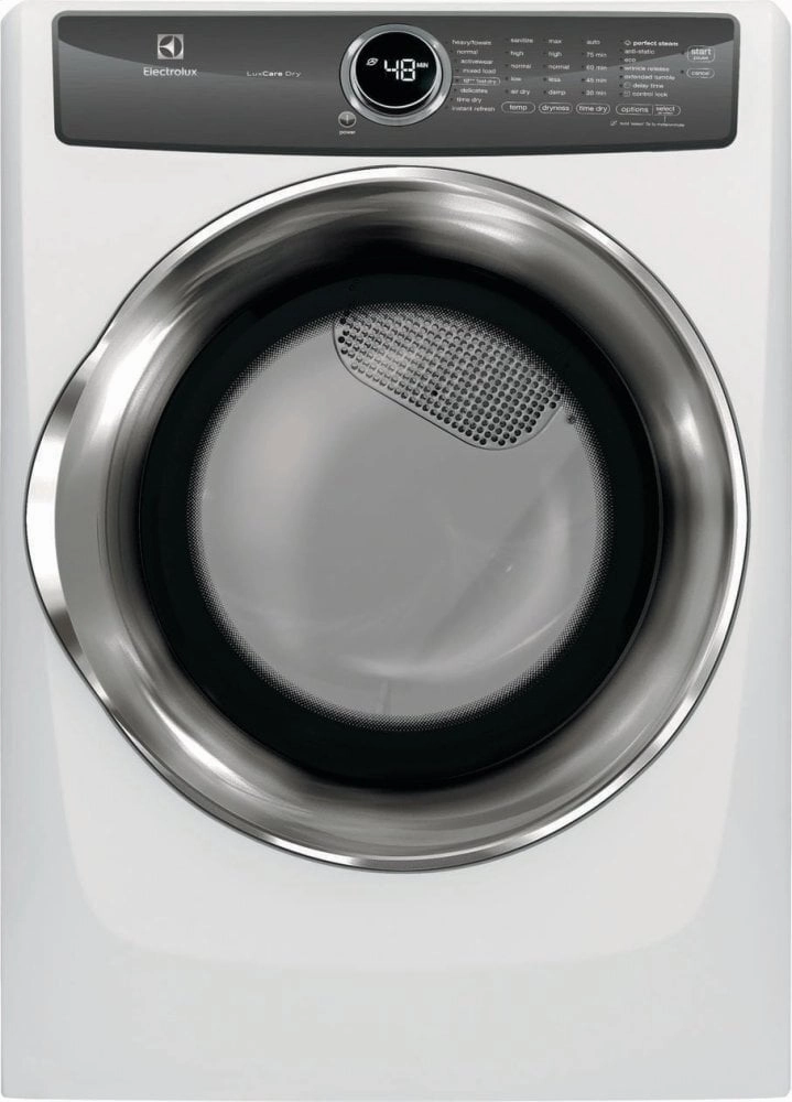 Electrolux EFME527UIW Front Load Perfect Steam&#8482; Electric Dryer With Luxcare Dry And Instant Refresh - 8.0 Cu. Ft.