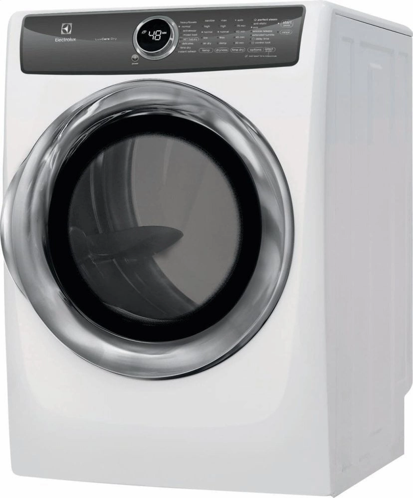 Electrolux EFME527UIW Front Load Perfect Steam&#8482; Electric Dryer With Luxcare Dry And Instant Refresh - 8.0 Cu. Ft.