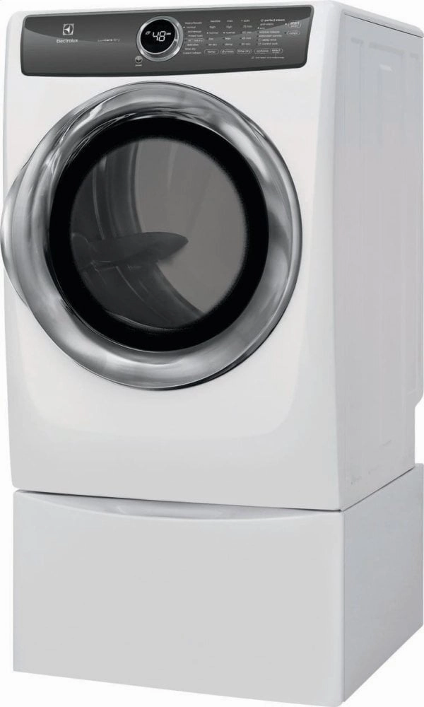 Electrolux EFME527UIW Front Load Perfect Steam&#8482; Electric Dryer With Luxcare Dry And Instant Refresh - 8.0 Cu. Ft.
