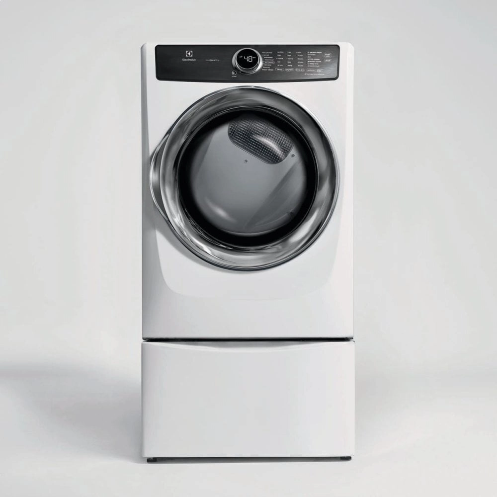Electrolux EFME527UIW Front Load Perfect Steam&#8482; Electric Dryer With Luxcare Dry And Instant Refresh - 8.0 Cu. Ft.