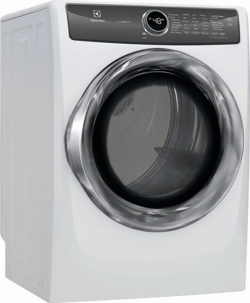 Electrolux EFME527UIW Front Load Perfect Steam&#8482; Electric Dryer With Luxcare Dry And Instant Refresh - 8.0 Cu. Ft.