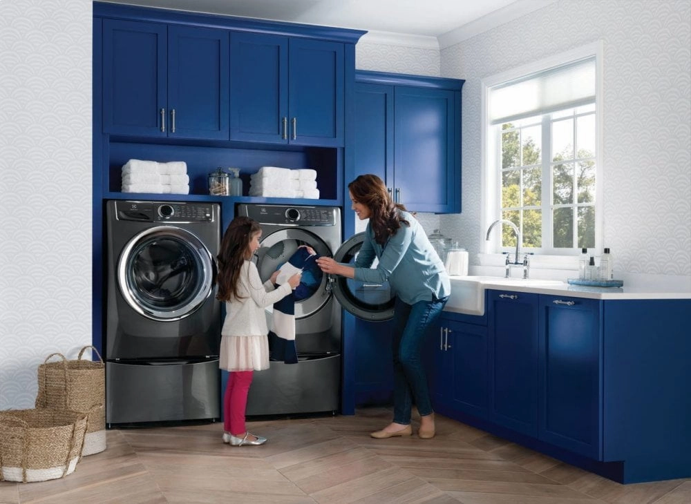 Electrolux EFME527UTT Front Load Perfect Steam&#8482; Electric Dryer With Luxcare Dry And Instant Refresh - 8.0 Cu. Ft.