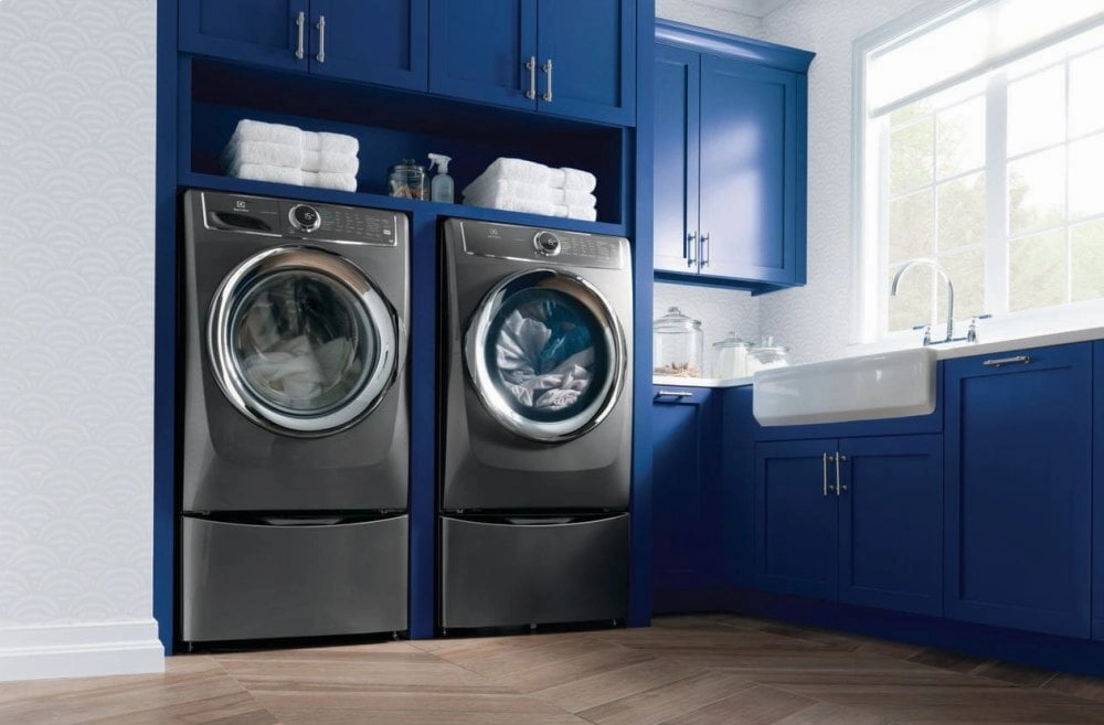 Electrolux EFME527UTT Front Load Perfect Steam&#8482; Electric Dryer With Luxcare Dry And Instant Refresh - 8.0 Cu. Ft.