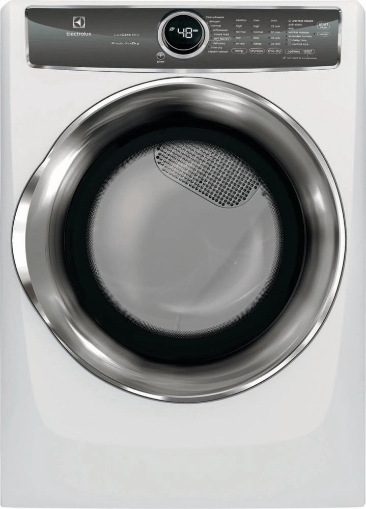Electrolux EFME627UIW Front Load Perfect Steam&#8482; Electric Dryer With Predictivedry&#8482; And Instant Refresh - 8.0. Cu. Ft.