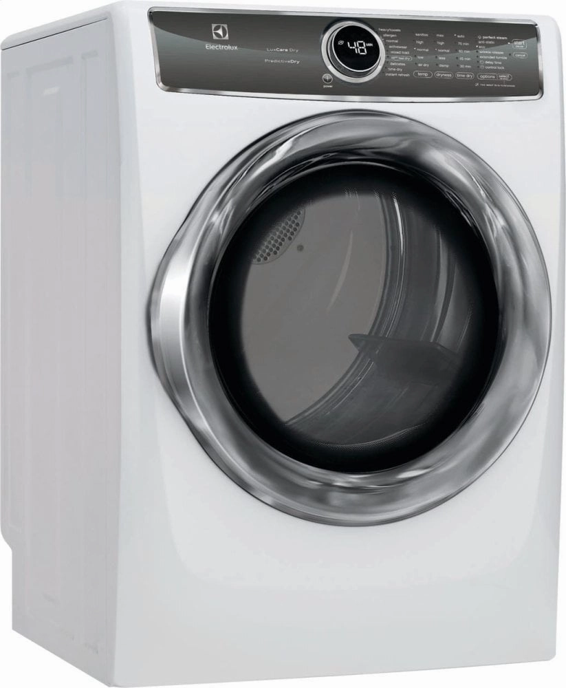 Electrolux EFME627UIW Front Load Perfect Steam&#8482; Electric Dryer With Predictivedry&#8482; And Instant Refresh - 8.0. Cu. Ft.