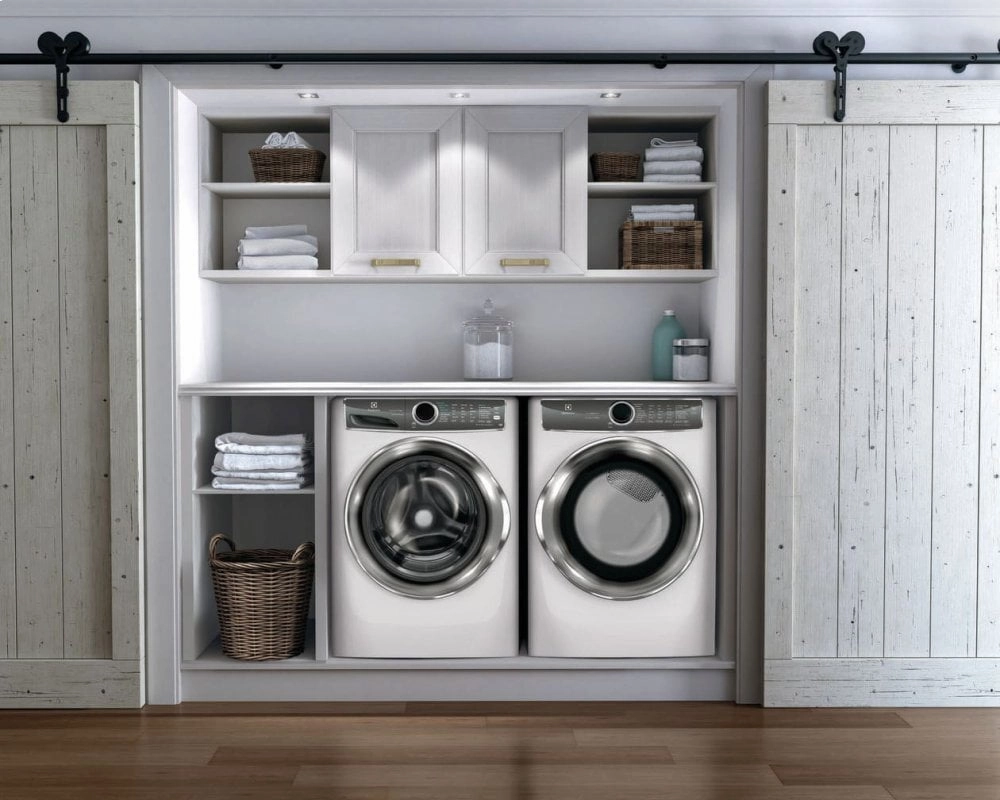 Electrolux EFME627UIW Front Load Perfect Steam&#8482; Electric Dryer With Predictivedry&#8482; And Instant Refresh - 8.0. Cu. Ft.