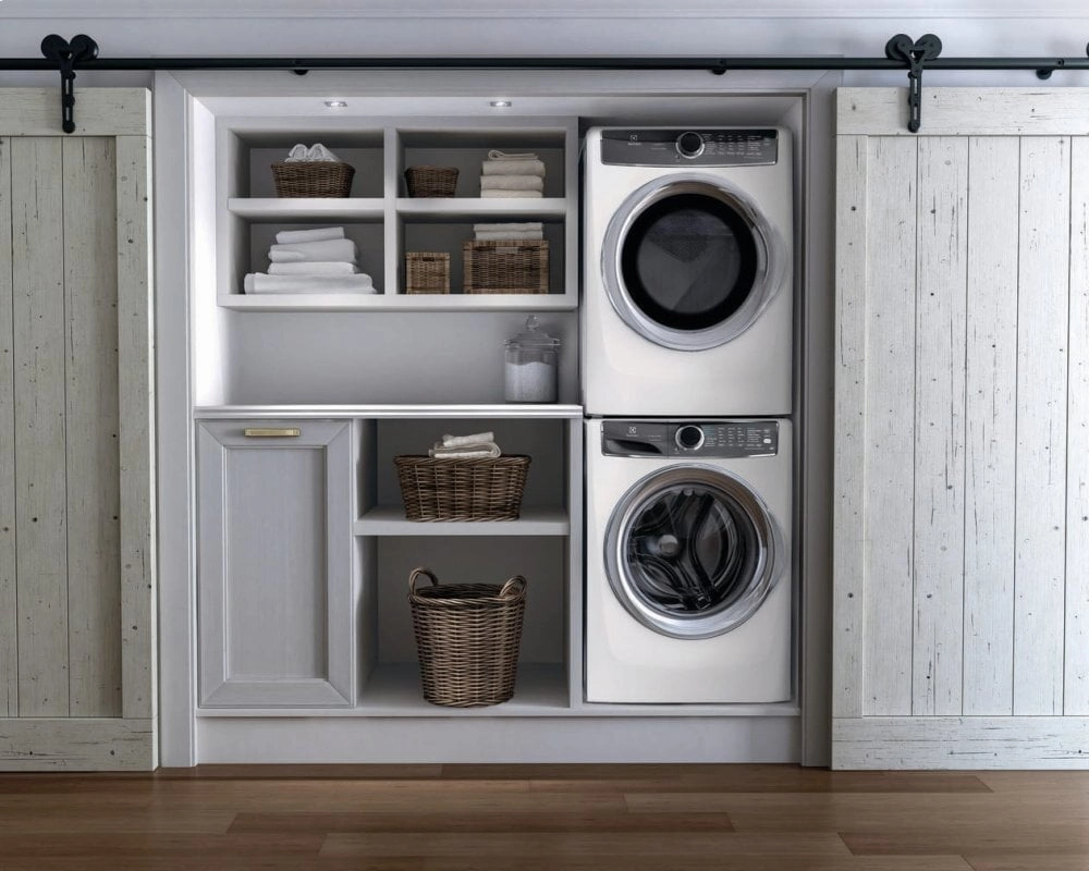 Electrolux EFME627UIW Front Load Perfect Steam&#8482; Electric Dryer With Predictivedry&#8482; And Instant Refresh - 8.0. Cu. Ft.