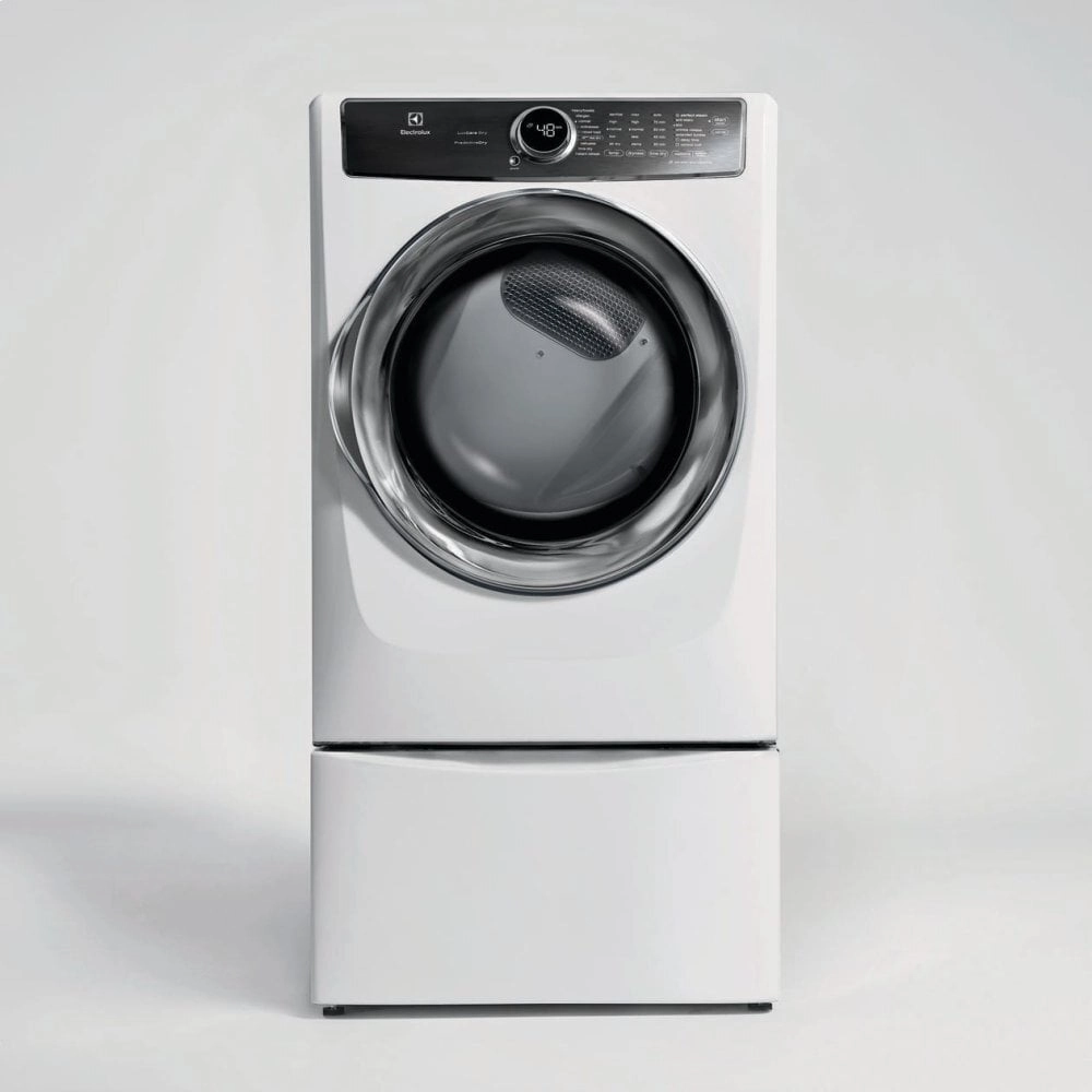 Electrolux EFME627UIW Front Load Perfect Steam&#8482; Electric Dryer With Predictivedry&#8482; And Instant Refresh - 8.0. Cu. Ft.