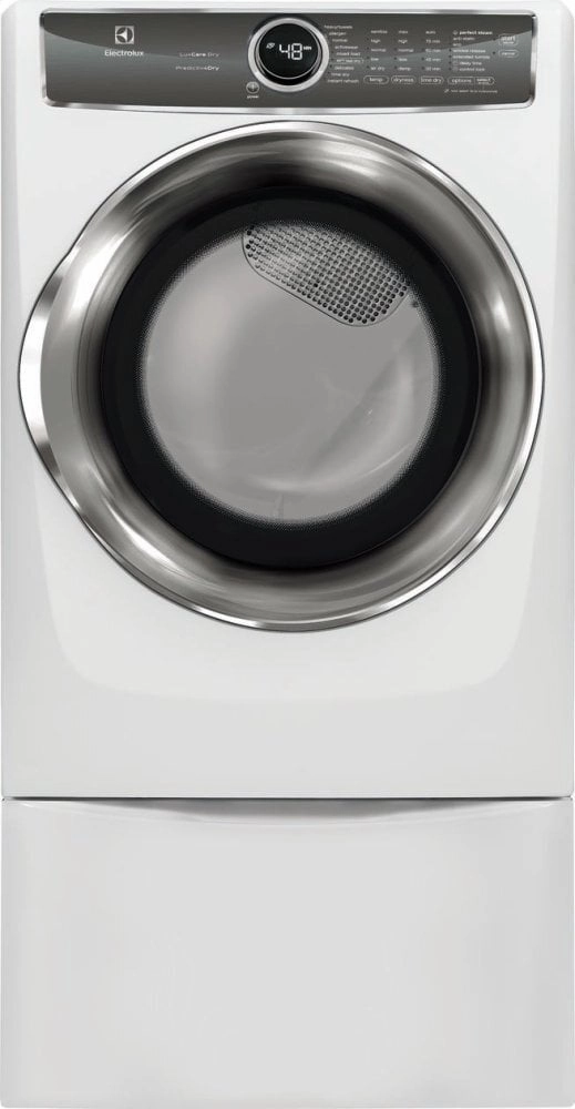 Electrolux EFME627UIW Front Load Perfect Steam&#8482; Electric Dryer With Predictivedry&#8482; And Instant Refresh - 8.0. Cu. Ft.