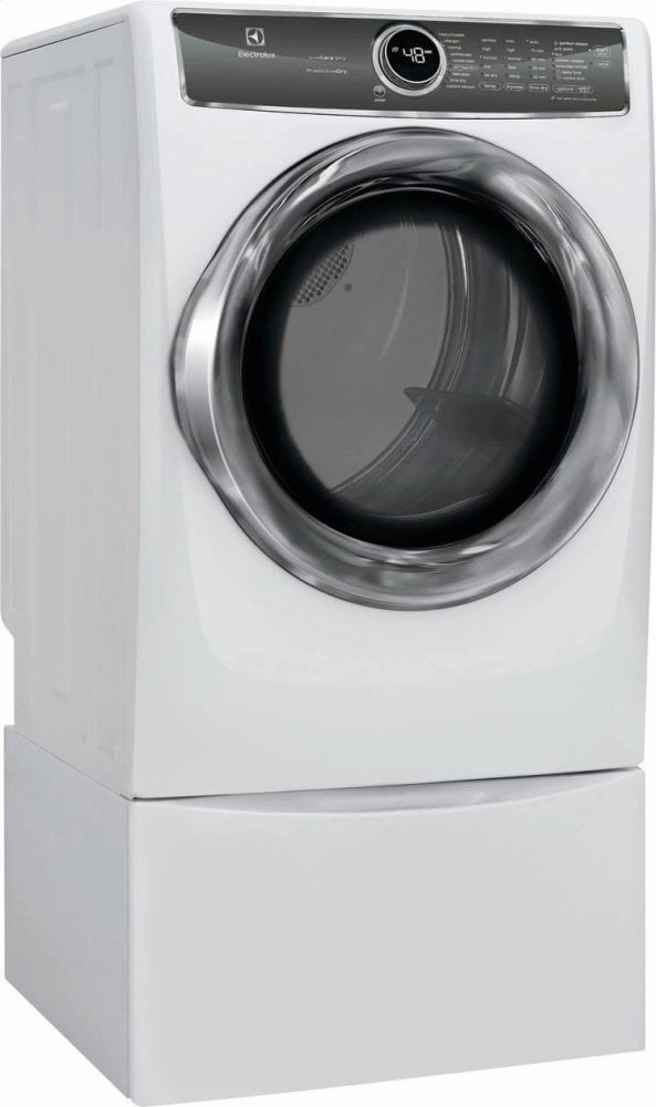 Electrolux EFME627UIW Front Load Perfect Steam&#8482; Electric Dryer With Predictivedry&#8482; And Instant Refresh - 8.0. Cu. Ft.