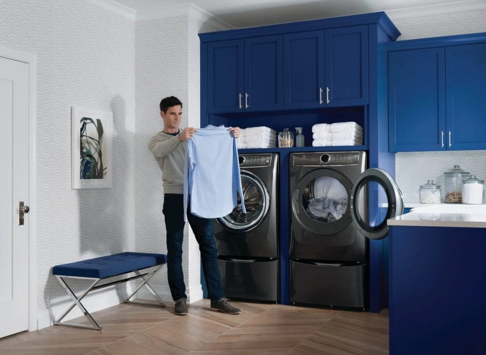 Electrolux EFME627UTT Front Load Perfect Steam&#8482; Electric Dryer With Predictivedry&#8482; And Instant Refresh - 8.0. Cu. Ft.