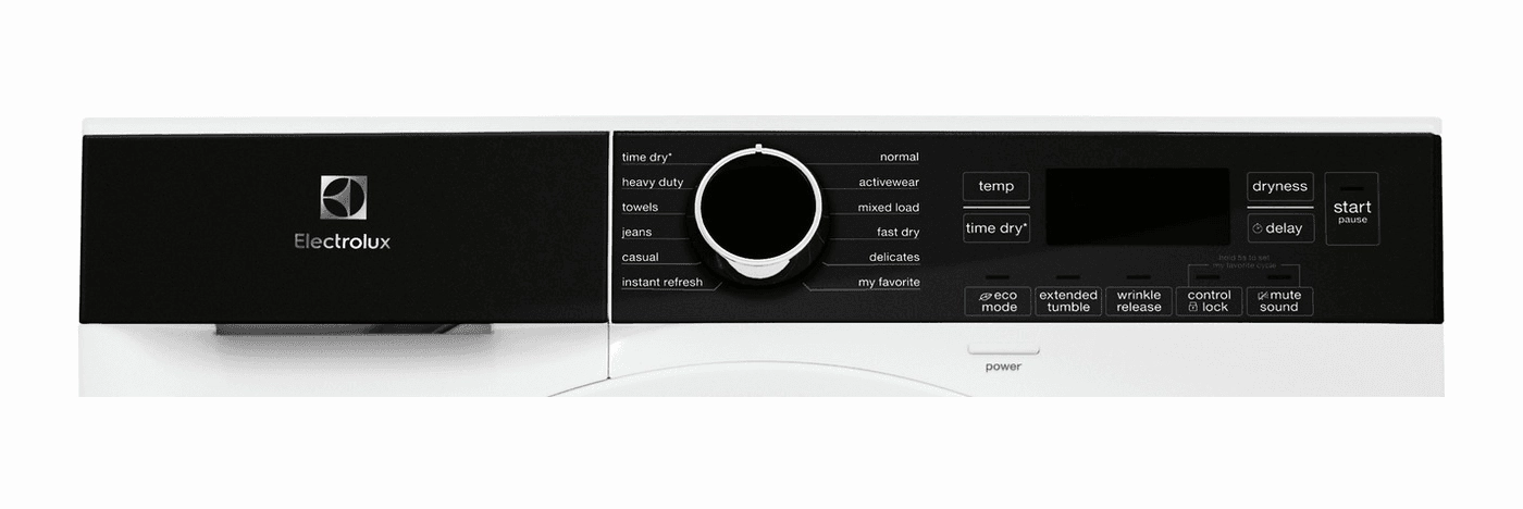 Electrolux ELFE4222AW 24'' Compact Front Load Dryer - Ventless, Energy Star Certified, 4.0 Cu.Ft.