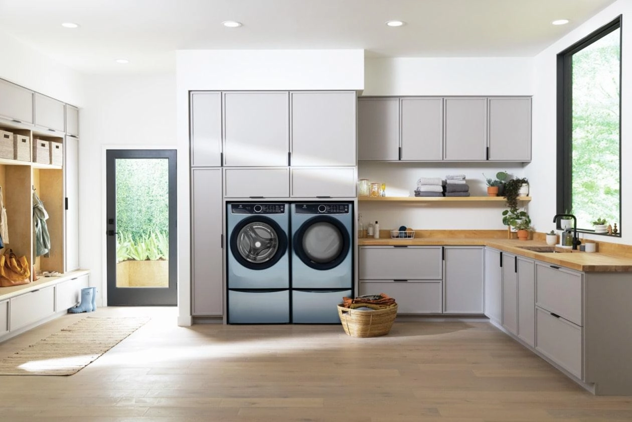 Electrolux ELFE7437AG Electrolux Front Load Perfect Steam&#8482; Electric Dryer With Instant Refresh - 8.0 Cu. Ft.