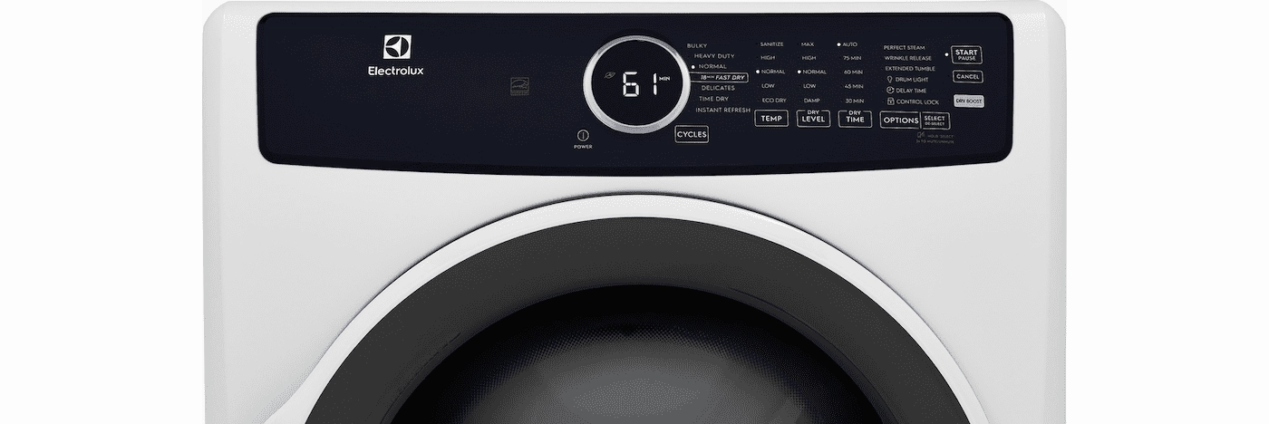 Electrolux ELFE7437AW Electric 8.0 Cu. Ft. Front Load Dryer