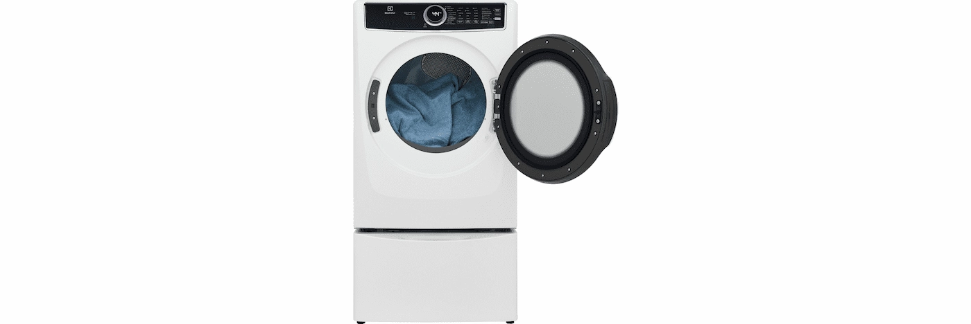 Electrolux ELFE7537AW Electric 8.0 Cu. Ft. Front Load Dryer
