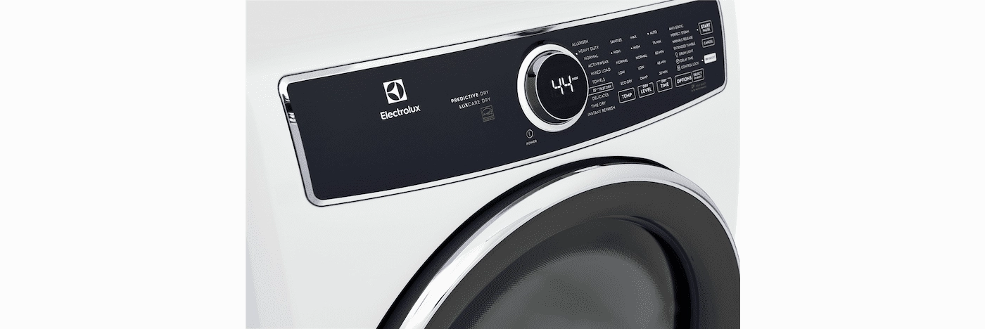 Electrolux ELFE7537AW Electric 8.0 Cu. Ft. Front Load Dryer