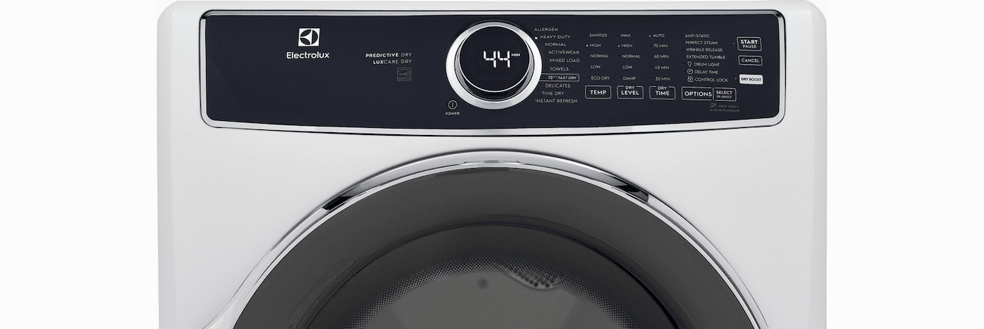 Electrolux ELFE7537AW Electric 8.0 Cu. Ft. Front Load Dryer
