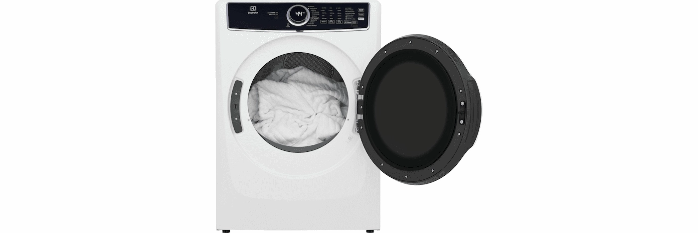 Electrolux ELFE7637AW Electric 8.0 Cu. Ft. Front Load Dryer