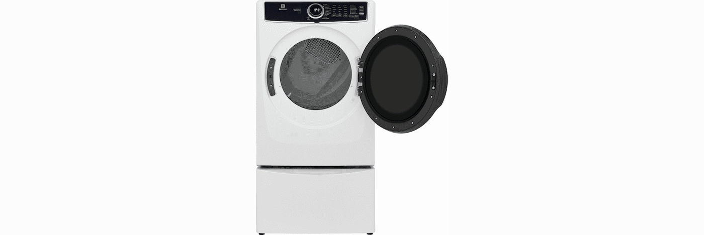 Electrolux ELFE7637AW Electric 8.0 Cu. Ft. Front Load Dryer