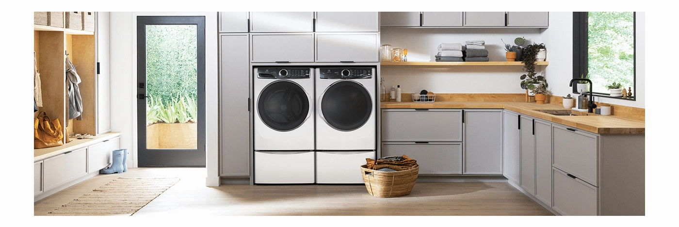 Electrolux ELFE7637AW Electric 8.0 Cu. Ft. Front Load Dryer