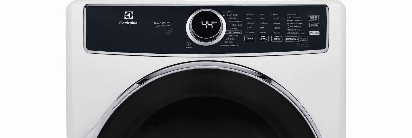 Electrolux ELFE7637AW Electric 8.0 Cu. Ft. Front Load Dryer