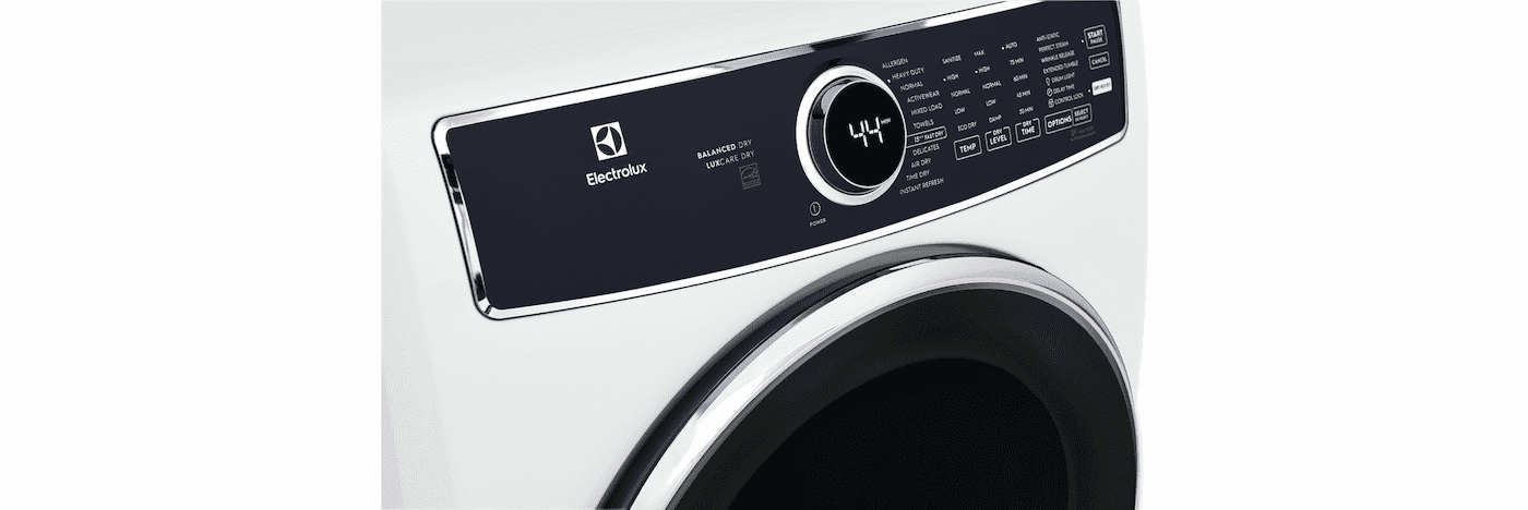 Electrolux ELFE7637AW Electric 8.0 Cu. Ft. Front Load Dryer