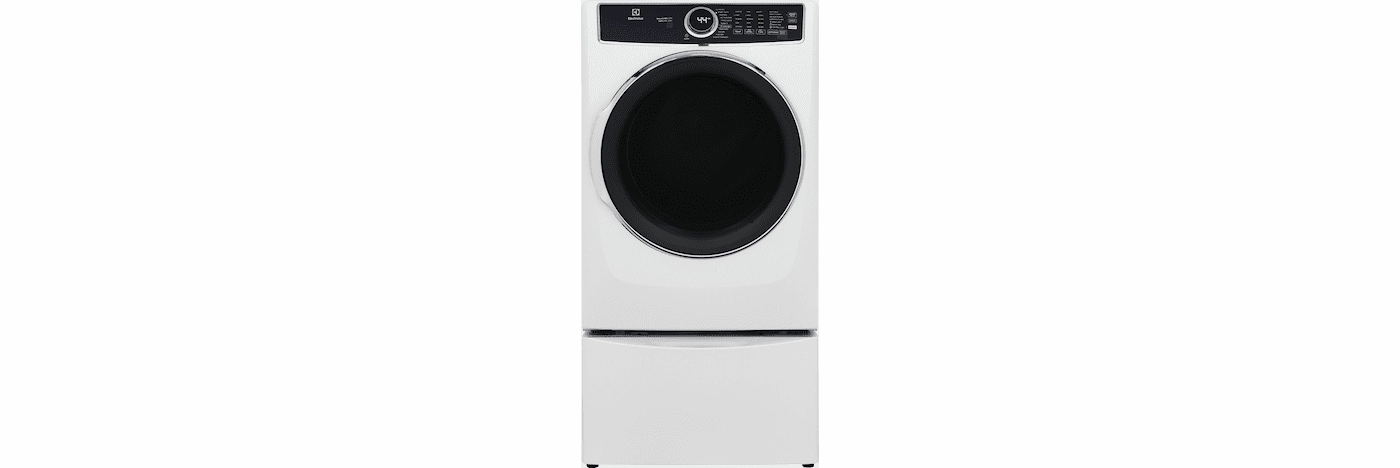 Electrolux ELFE7637AW Electric 8.0 Cu. Ft. Front Load Dryer