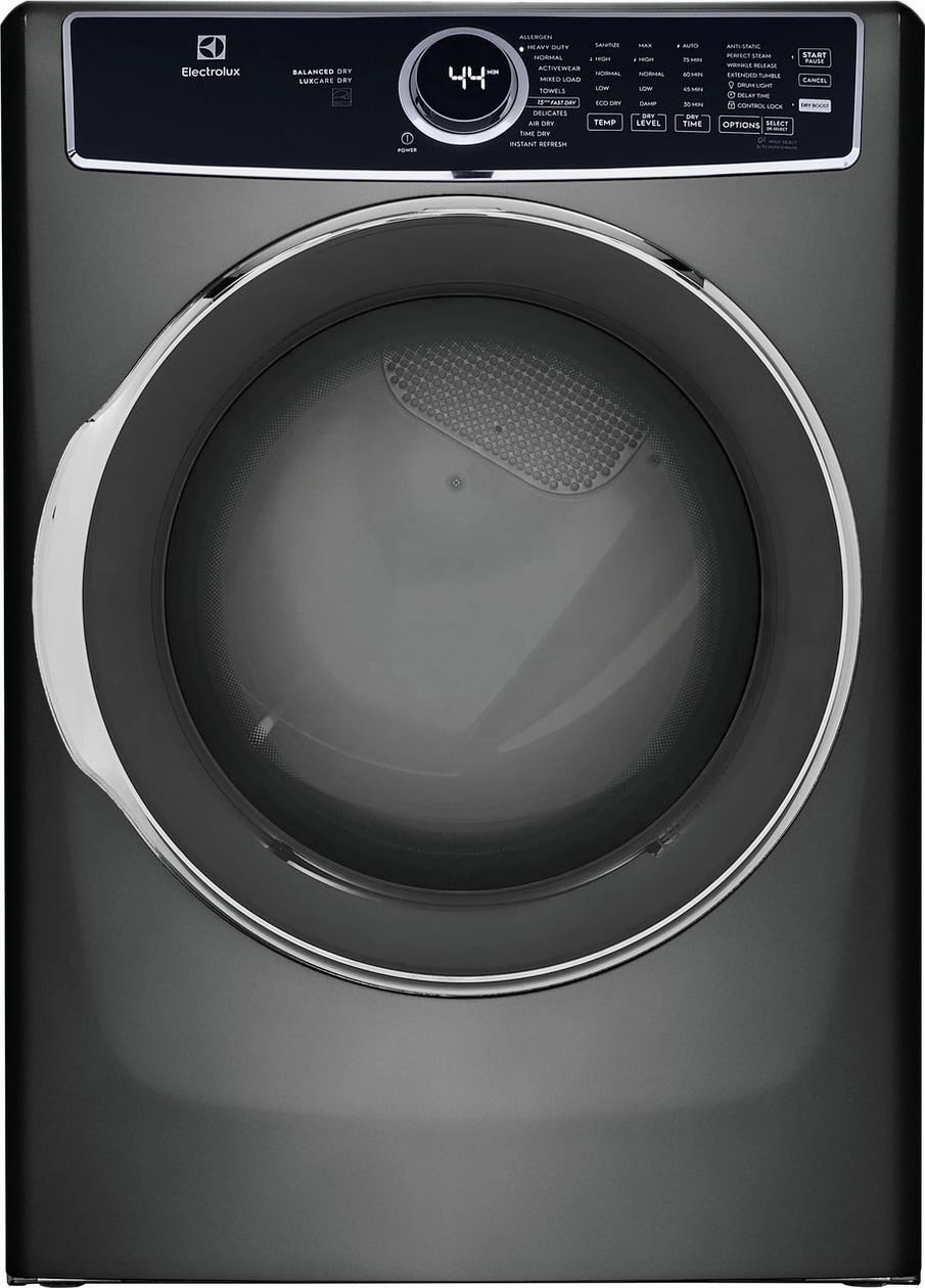 Electrolux ELFE7637BT Electrolux Front Load Perfect Steam&#8482; Electric Dryer With Balanced Dry&#8482; And Instant Refresh &#8482; 8.0 Cu. Ft.