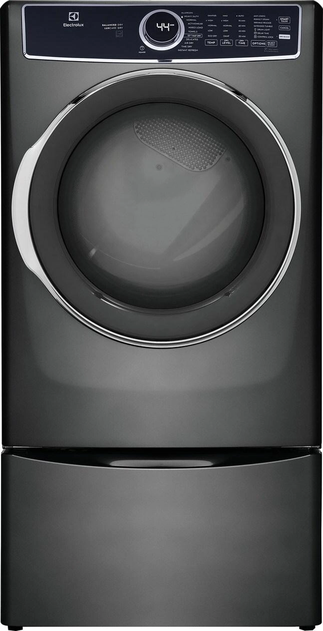 Electrolux ELFE7637BT Electrolux Front Load Perfect Steam&#8482; Electric Dryer With Balanced Dry&#8482; And Instant Refresh &#8482; 8.0 Cu. Ft.