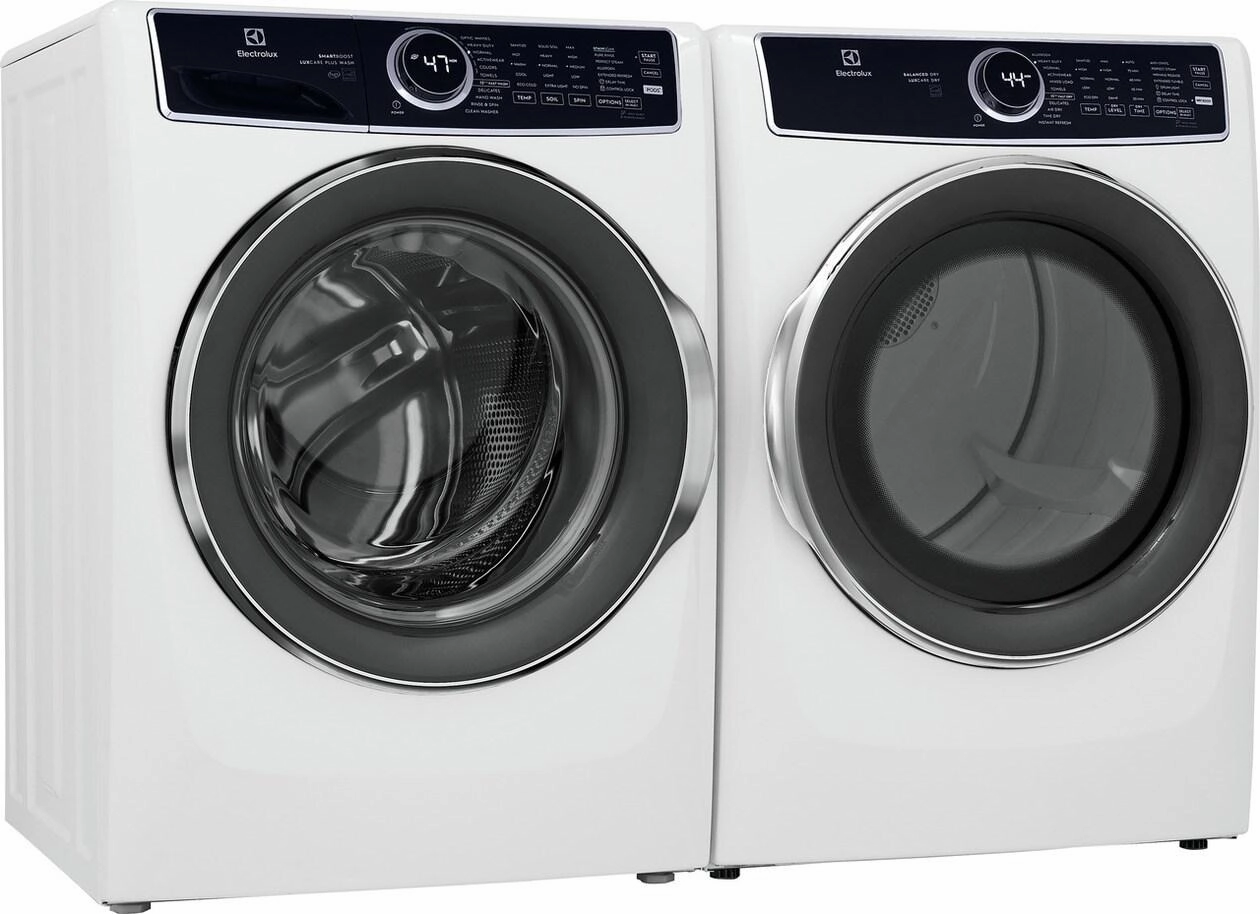 Electrolux ELFE7637BW Electrolux Front Load Perfect Steam&#8482; Electric Dryer With Balanced Dry&#8482; And Instant Refresh &#8482; 8.0 Cu. Ft.