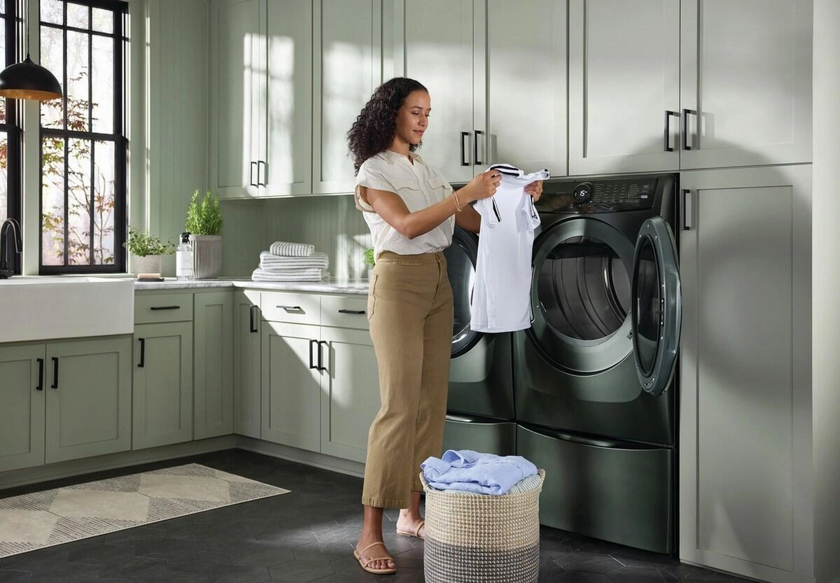 Electrolux ELFE7738AA Electrolux Front Load Perfect Steam&#8482; Electric Dryer With Balanced Dry&#8482; And Instant Refresh - 8.0 Cu. Ft.