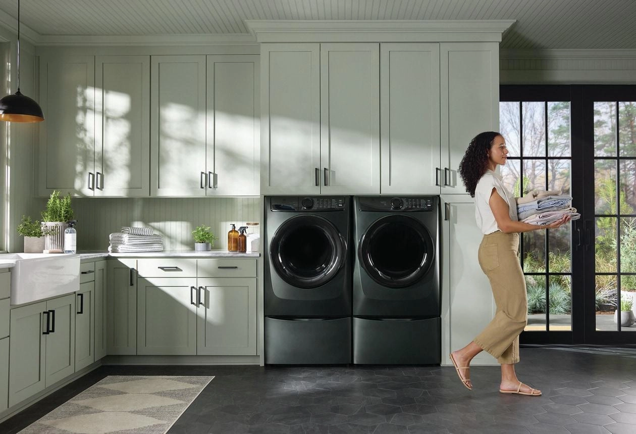 Electrolux ELFE7738AA Electrolux Front Load Perfect Steam&#8482; Electric Dryer With Balanced Dry&#8482; And Instant Refresh - 8.0 Cu. Ft.