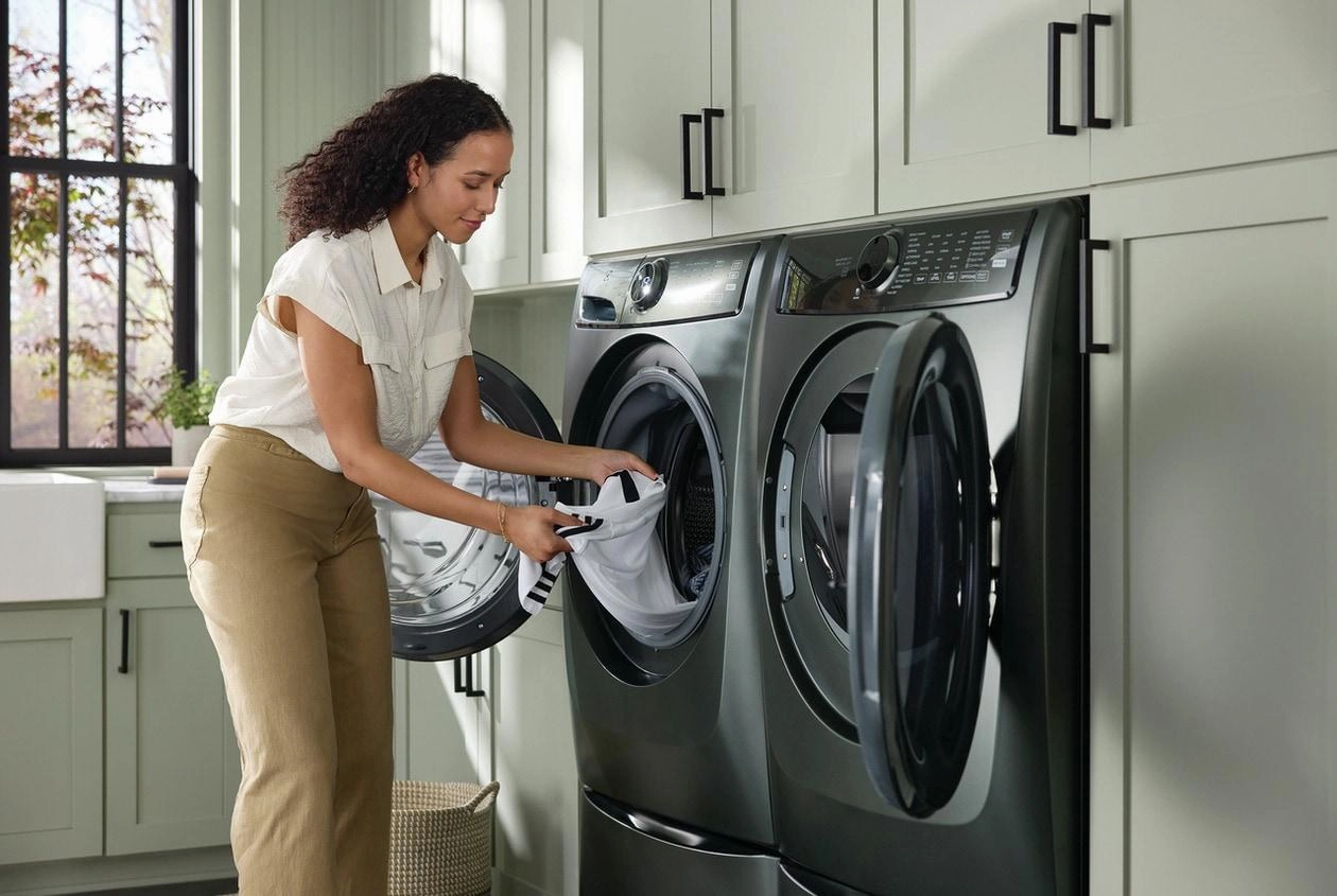 Electrolux ELFE7738AA Electrolux Front Load Perfect Steam&#8482; Electric Dryer With Balanced Dry&#8482; And Instant Refresh - 8.0 Cu. Ft.