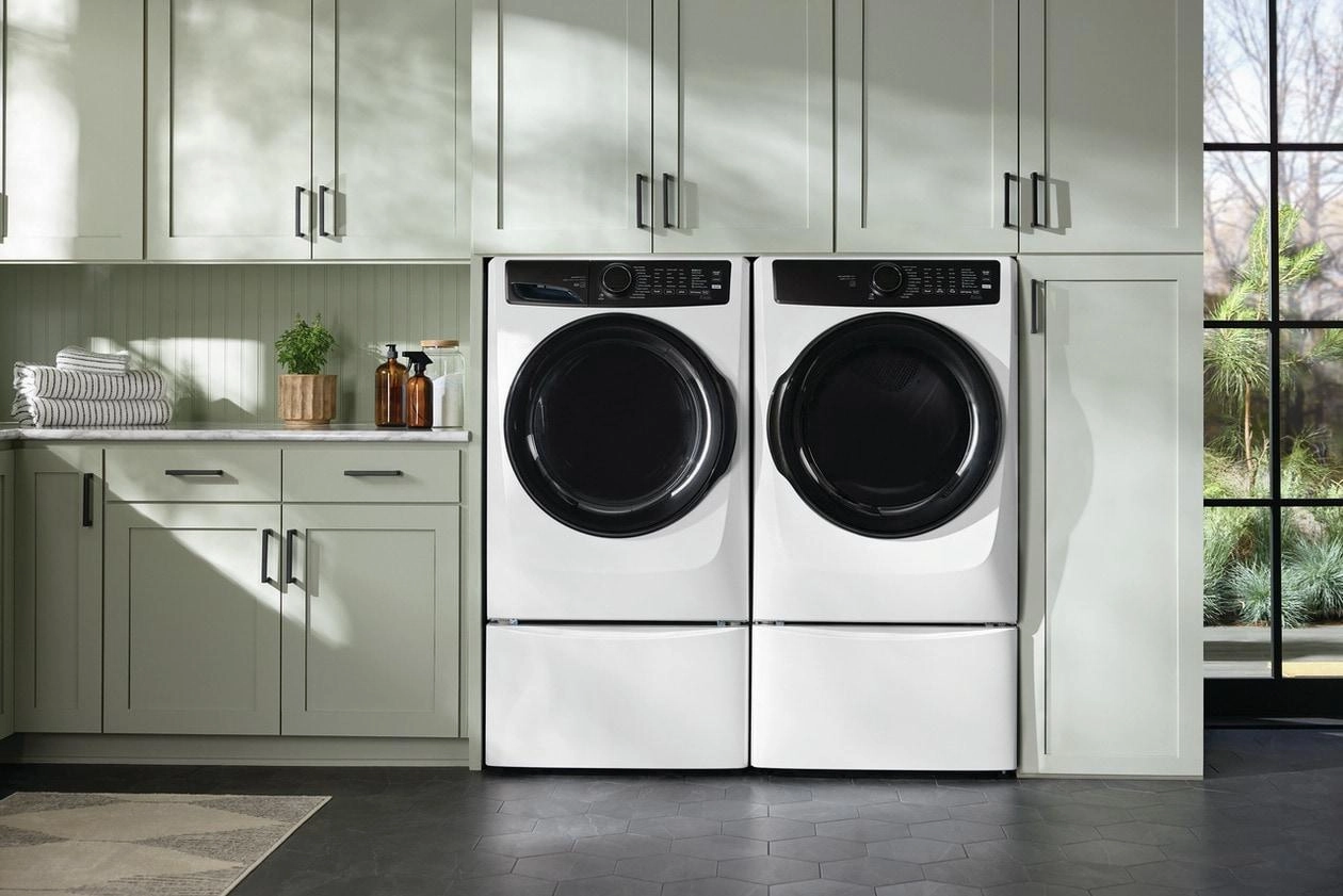 Electrolux ELFE7738AW Electrolux Front Load Perfect Steam&#8482; Electric Dryer With Balanced Dry&#8482; And Instant Refresh - 8.0 Cu. Ft.