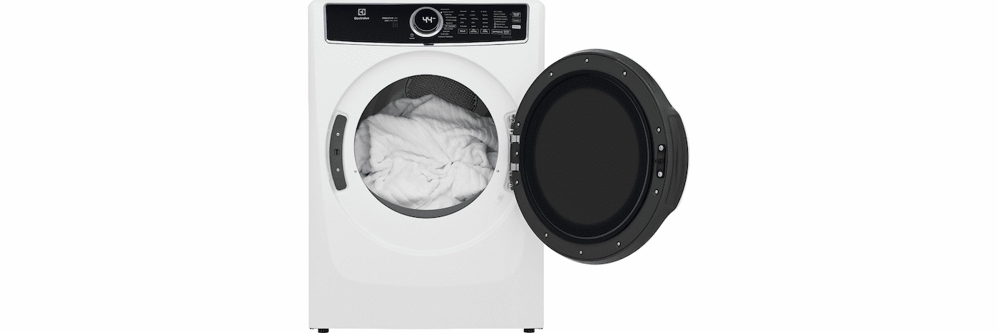 Electrolux ELFG7637AW Gas 8.0 Cu. Ft. Front Load Dryer