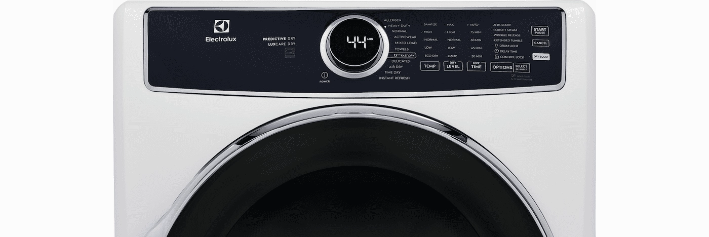 Electrolux ELFG7637AW Gas 8.0 Cu. Ft. Front Load Dryer