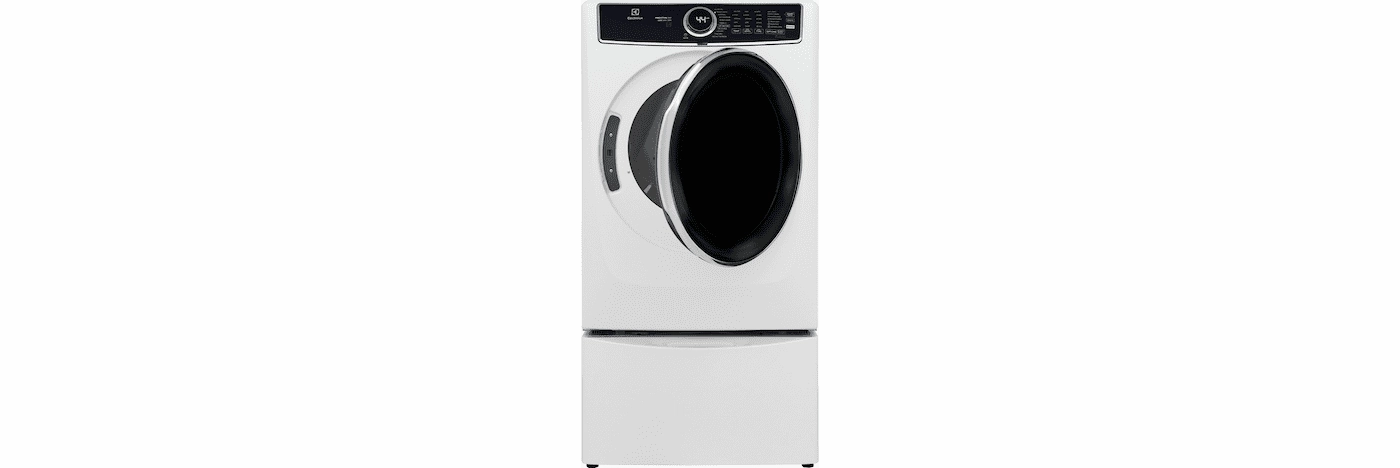 Electrolux ELFG7637AW Gas 8.0 Cu. Ft. Front Load Dryer