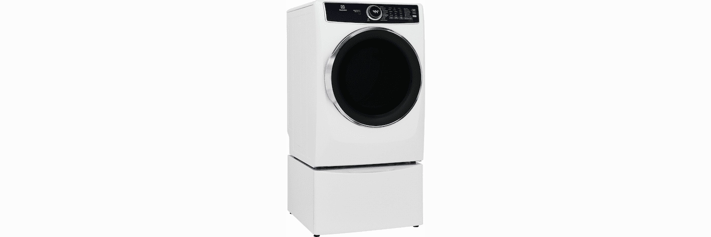 Electrolux ELFG7637AW Gas 8.0 Cu. Ft. Front Load Dryer