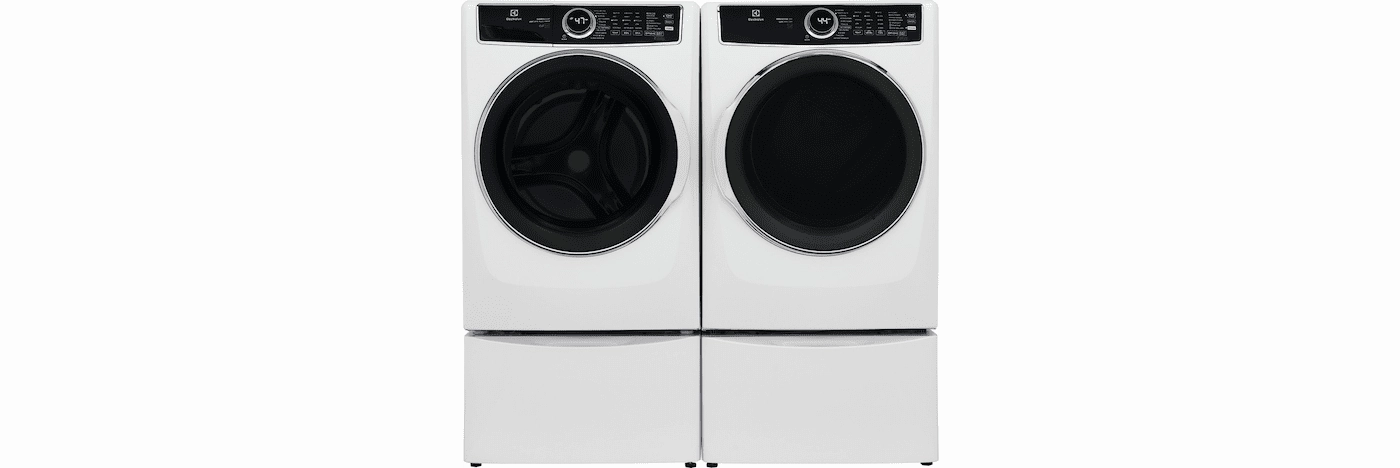 Electrolux ELFG7637AW Gas 8.0 Cu. Ft. Front Load Dryer