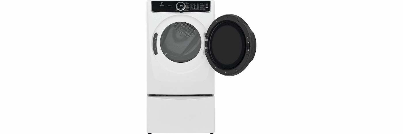 Electrolux ELFG7637AW Gas 8.0 Cu. Ft. Front Load Dryer