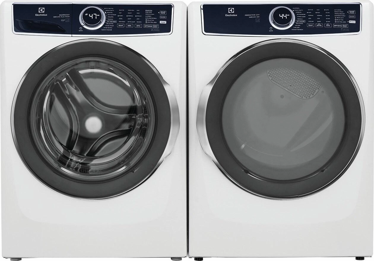 Electrolux ELFG7637BW Electrolux Front Load Perfect Steam&#8482; Gas Dryer With Luxcare Dry And Instant Refresh &#8482; 8.0 Cu. Ft.